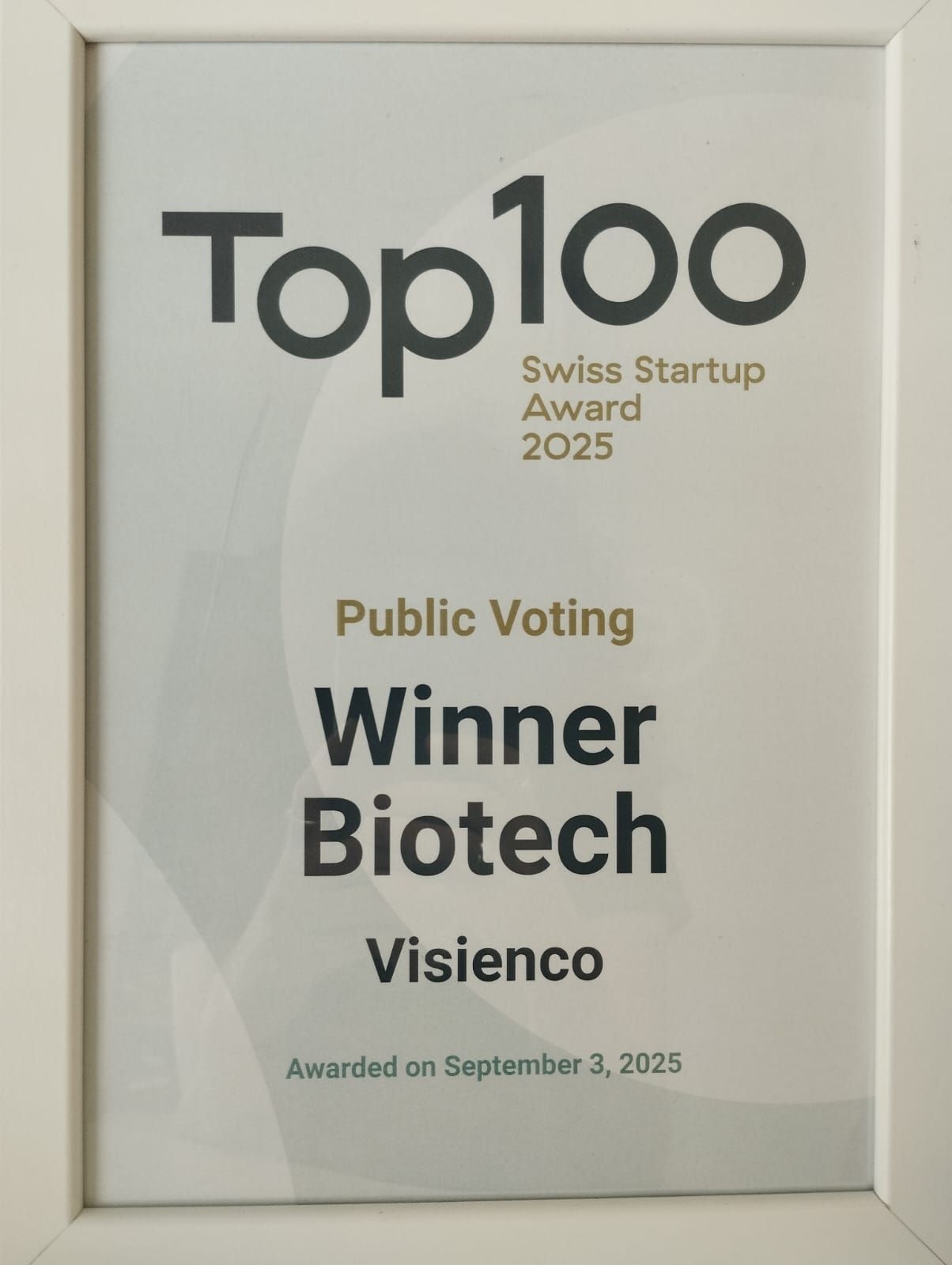 Visienco crowned 2025 Biotech champion 🚀🧬