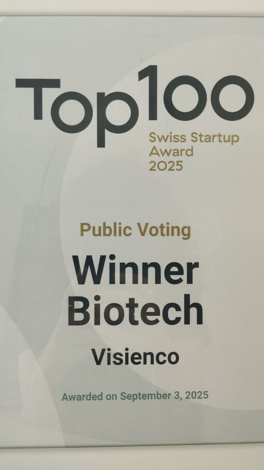 Visienco crowned 2025 Biotech champion 🚀🧬